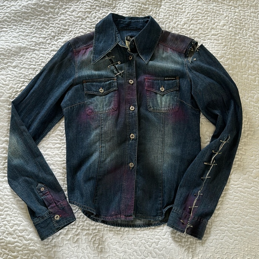 Vintage Dolce & Gabbana, D&G, Denim Long Sleeve